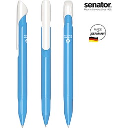 senator® Evoxx Duo Polished Recycled Druckkugelschreiber, blau 2757