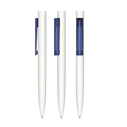 senator® Drehkugelschreiber Headliner Polished, blaue Mine, weiß,blau 2757