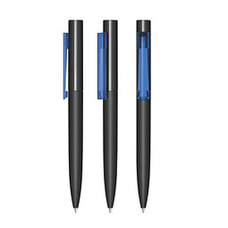 senator® Drehkugelschreiber Headliner Softtouch, blaue Mine, schwarz,blau 2935