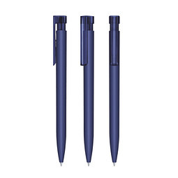 senator® Druckkugelschreiber Liberty Soft Touch, blaue Mine, blau 2757