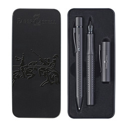 Faber-Castell Geschenkset Grip Edition all black