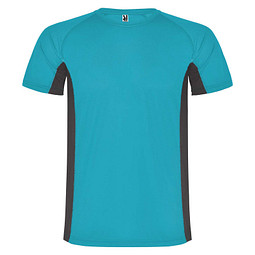Shanghai Sport T-Shirt für Herren, türkis / Dark Lead, L