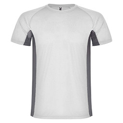 Shanghai Sport T-Shirt für Herren, weiß / Dark Lead, L