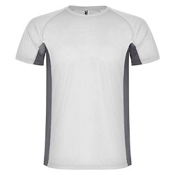 Shanghai Sport T-Shirt für Herren, weiß / Dark Lead, XL