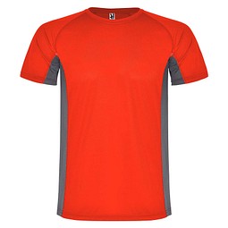 Shanghai Sport T-Shirt für Kinder, rot / Dark Lead, 8