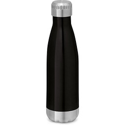 SHOW. 510 mL Edelstahl-Flasche, Schwarz