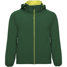 Siberia Softshelljacke Unisex, dunkelgrün, L