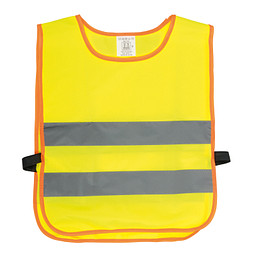 Sicherheitsweste für Kinder MINI HERO,gelb, grau, orange