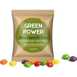 Skittles im Werbetütchen, 10 g, Verbundfolie weiß, inkl. Druck