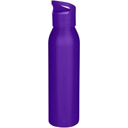 Sky 650 ml RCS-zertifizierte, einwandige Trinkflasche aus recyceltem Edelstahl, mittelviolett