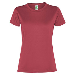 Slam Sport T-Shirt für Damen, Berry Red, L