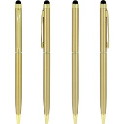 Sleek Stylus Executive Pen Gold Blaue Tinte