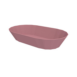 Snackschale ToGo, raffiniertes rot