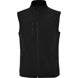Softshell-Weste Quebec, S, Schwarz