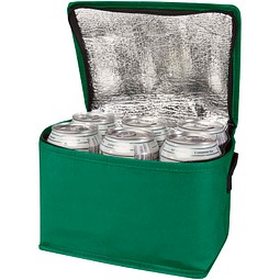 Spectrum Kühltasche aus recyceltem GRS Non Woven für 6 Dosen 4 L, grün