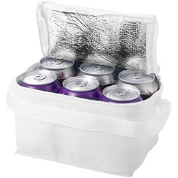 Spectrum Kühltasche für 6 Dosen, weiss