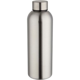 Spring 750 ml RCS-zertifizierte einwandige Trinkflasche aus recyceltem Edelstahl, edelstahl grau