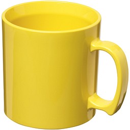 Standard 300 ml Kunststoffbecher, gelb
