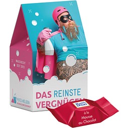 Standbodenbox, Ritter SPORT Schokowürfel Mousse au Chocolate, inkl. Druck
