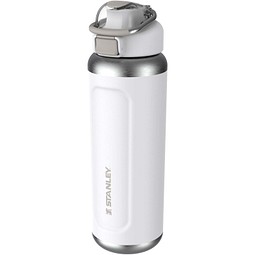 Stanley Classic Wellspring 710 ml isolierte Flasche aus recyceltem Edelstahl, weiss