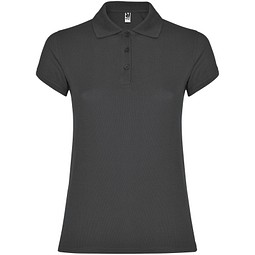 Star Poloshirt für Damen, Dark Lead, L