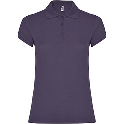Star Poloshirt für Damen, fliederfarben, M