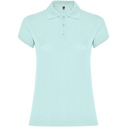 Star Poloshirt für Damen, mintgrün, S