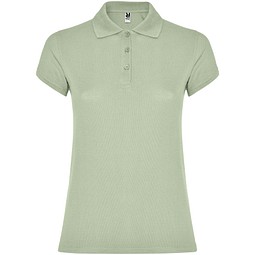 Star Poloshirt für Damen, Mist Green, M