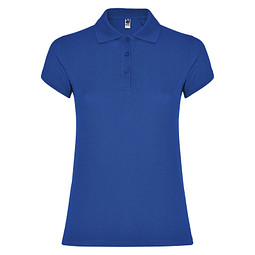Star Poloshirt für Damen, Royal, S
