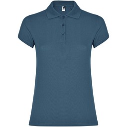 Star Poloshirt für Damen, Storm blue, XL
