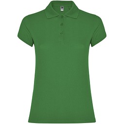 Star Poloshirt für Damen, Tropical Green, 2XL