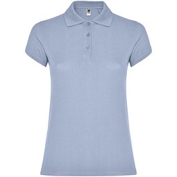 Star Poloshirt für Damen, Zen Blue, S