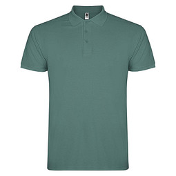 Star Poloshirt für Herren, Calm Blue, M