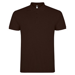 Star Poloshirt für Herren, Chocolat, L