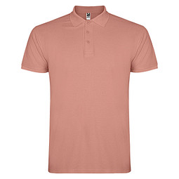Star Poloshirt für Herren, Clay Orange, S