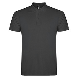 Star Poloshirt für Herren, Dark Lead, S