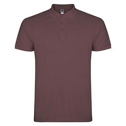 Star Poloshirt für Herren, Pale Red, M