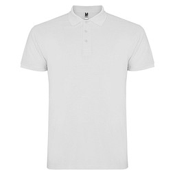 Star Poloshirt für Herren, weiss, S