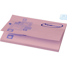 Sticky-Mate® Haftnotizen 100 x 75, 25 Blatt, hellrosa
