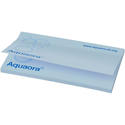 Sticky-Mate® Haftnotizen 127 x 75, 25 Blatt, hellblau
