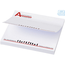 Sticky-Mate® Haftnotizen 75 x 75, 25 Blatt, weiß