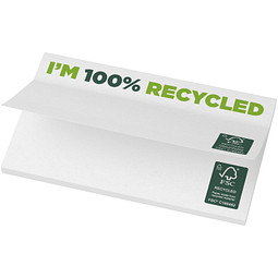 Sticky-Mate® recycelte Haftnotizen 127 x 75 mm, weiss, 100 pages