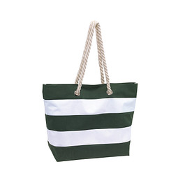 Strandtasche SYLT, grün, weiß