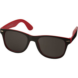 Sun Ray Sonnenbrille - Colour Pop, rot,schwarz