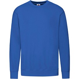Sweatshirt Lightweight Set-In S Unisex, L, BLAU
