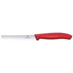 VICTORINOX Swiss Classic Tomaten- und Tafelmesser, chilli red