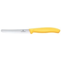 VICTORINOX Swiss Classic Tomaten- und Tafelmesser, lemon yellow