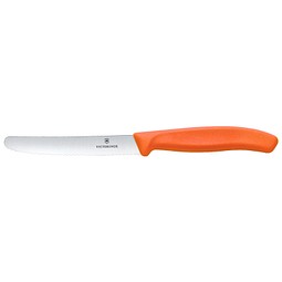 VICTORINOX Swiss Classic Tomaten- und Tafelmesser, tangerine orange