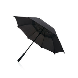 Swiss Peak AWARE™ Tornado 23 Zoll Sturmschirm, schwarz