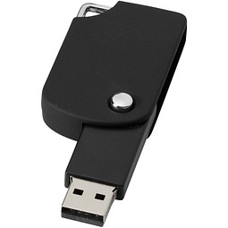 Swivel Square USB-Stick, schwarz, 4GB